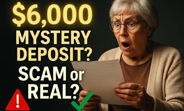 Mystery $6,000 Deposits for Social Security Beneficiaries: Is It Legit?