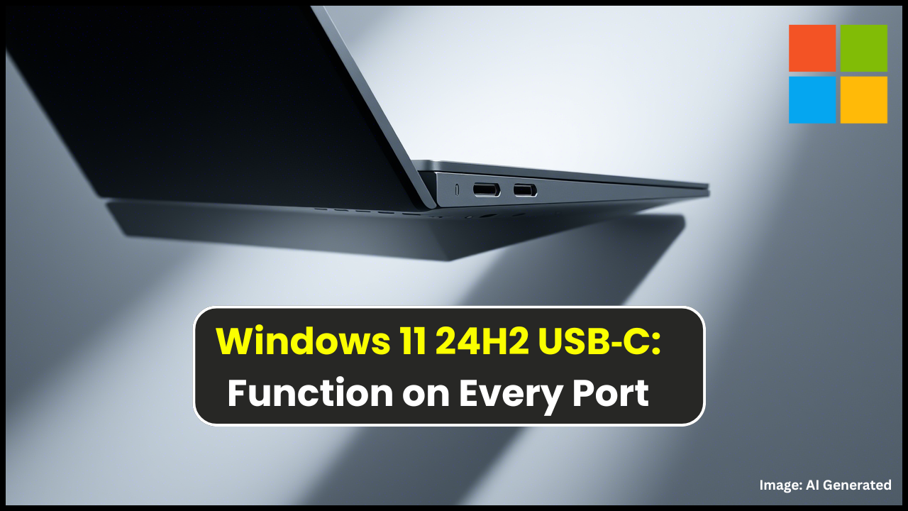 Microsoft's Big USB-C Update