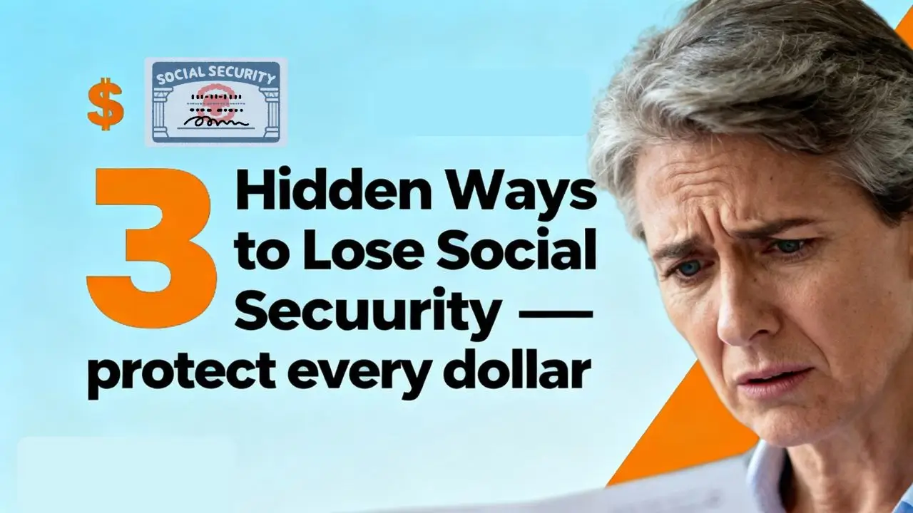 3 Hidden Ways You Could Lose Your Social Security Benefits — and How to Protect Every Dollar
