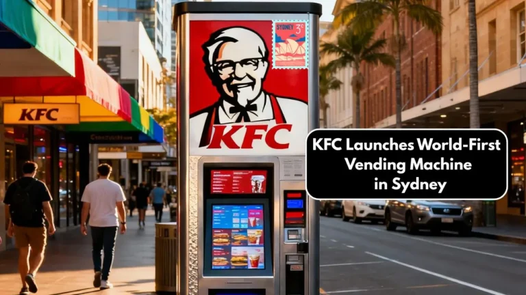 KFC Launches World-First Vending Machine in Sydney — A Game-Changer for Real Estate and Food Tech