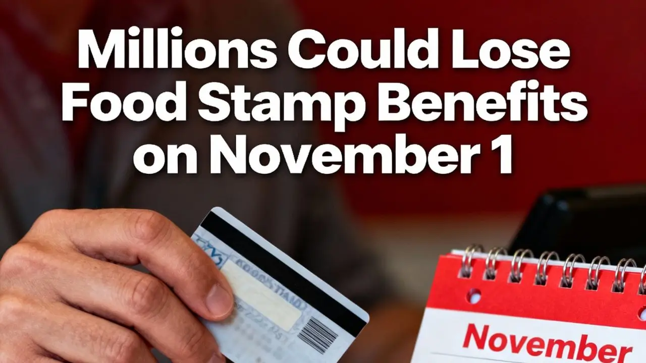 Millions Could Lose Food Stamp Benefits on November 1 — Here’s What You Need to Know