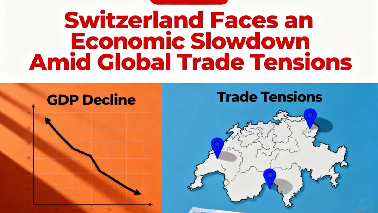 Switzerland Faces an Economic Slowdown Amid Global Trade Tensions