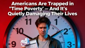 Americans Are Trapped in “Time Poverty” — And It’s Quietly Damaging Their Lives