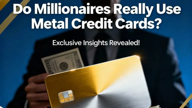 Do Millionaires Really Use Metal Credit Cards? Here’s Why You Should Too