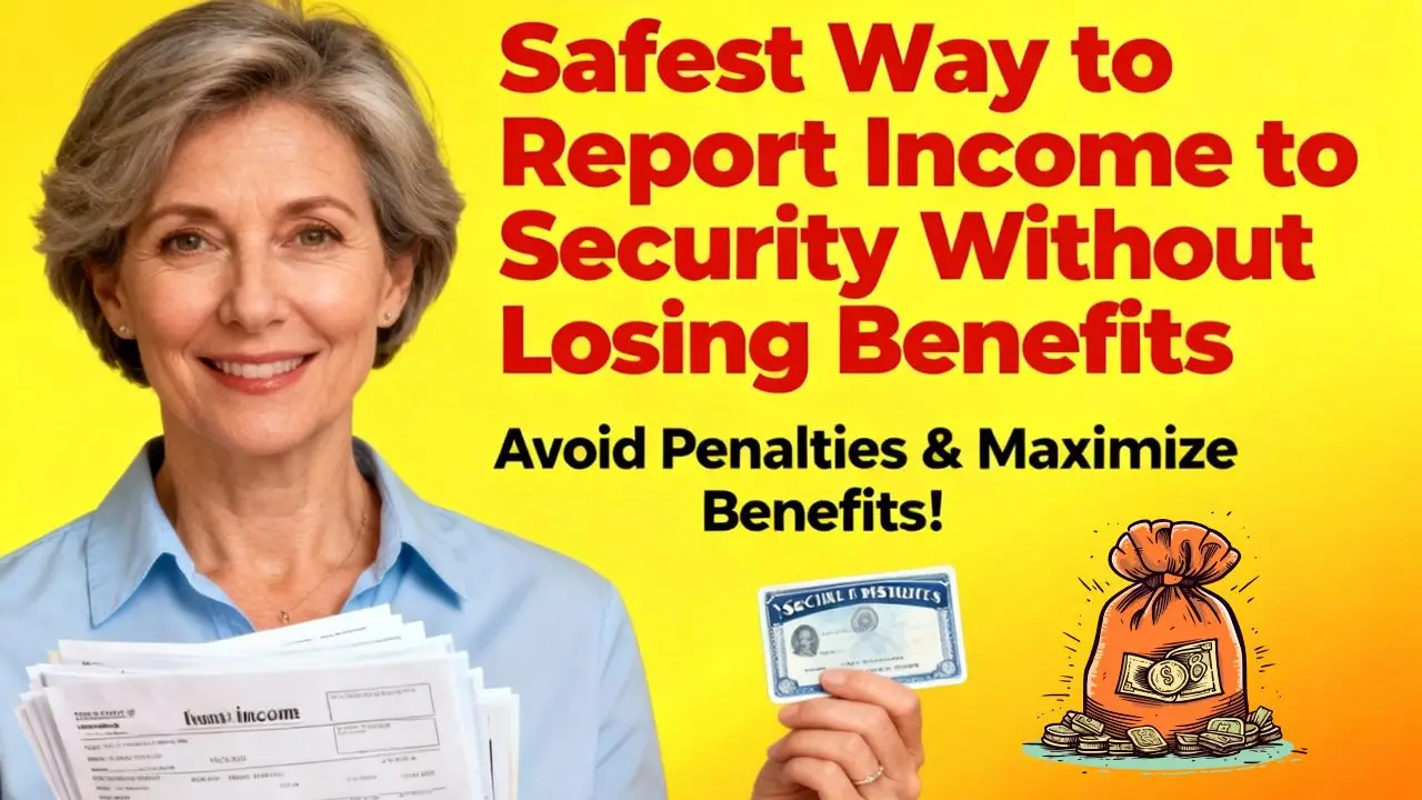 The Safest Way to Report Income to Social Security Without Losing Benefits