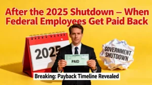 After the 2025 Shutdown, Here’s Exactly When Federal Employees Will Be Paid Back